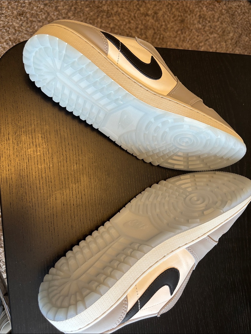 Jordan Golf Slip-On Sneakers - White & Gray - Picture 4 of 4